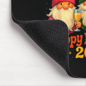 Happy New Year 2026 Cute Gnome Party Gift Muismat (Hoek)