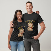 Happy New Year 2026 Cute Teddy Bear Illustration T-shirt (Unisex)