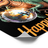 Happy New Year 2026 Dinosaur Funny T-rex Tee For K Poster (Hoek)