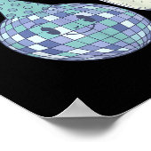 Happy New Year 2026 Disco Ball Celebration  Poster (Hoek)