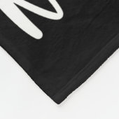 Happy New Year 2026 Disco Cute Bow Flower New Year Fleece Deken (Hoek)