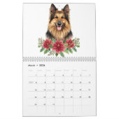 Happy New Year 2026 Dog Art Kalender (Mar 2026)