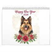 Happy New Year 2026 Dog Art Kalender (Hoes)