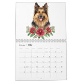 Happy New Year 2026 Dog Art Kalender (Jan 2026)