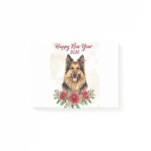 Happy New Year 2026 Dog Kids Poster