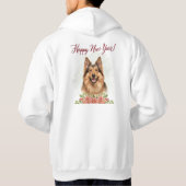 Happy New Year 2026 Dog Lover Hoodie (Achterkant)
