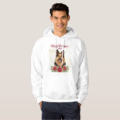 Happy New Year 2026 Dog Lover Hoodie (Voorkant volledig)