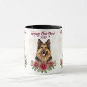 Happy New Year 2026 Dog Lover Mug Mok (Midden)