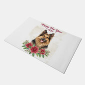 Happy New Year 2026 Dog Welcome door Mat (Schuin)