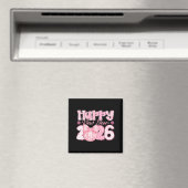 Happy New Year 2026 Eve Party Family Matching Men  Magneet (Insitu (Vaatwasser))