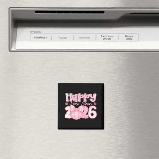 Happy New Year 2026 Eve Party Family Matching Men  Magneet (Insitu (Vaatwasser))