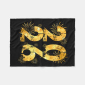 Happy New Year 2026 Family Celebration New Years E Fleece Deken (Voorkant (Horizontaal))