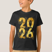 Happy New Year 2026 Family Celebration New Years E T-shirt (Voorkant)
