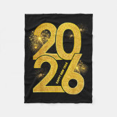 Happy New Year 2026 Firework Family Matching Men W Fleece Deken (Voorkant)