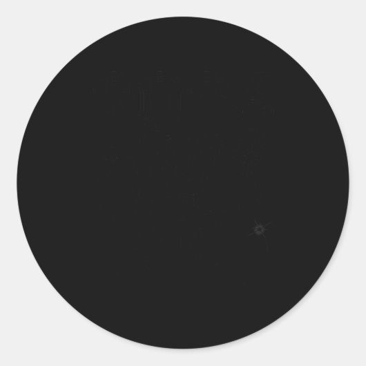 Happy New Year 2026 Fireworks  Ronde Sticker (Voorkant)