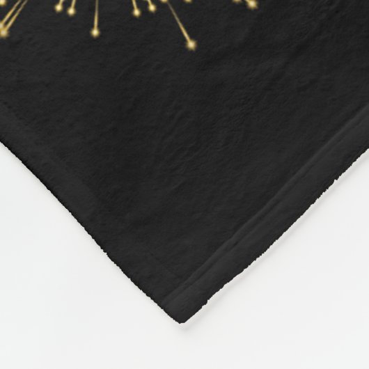 Happy New Year 2026  Fleece Deken (Hoek)