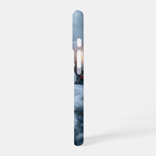 happy new year 2026 frosty calm iPhone 16 hoesje (Linkerkant)