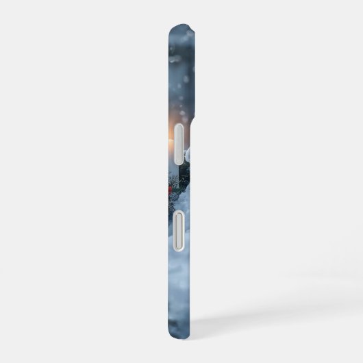 happy new year 2026 frosty calm iPhone 16 hoesje (Rechterkant)