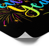 Happy New Year 2026 Funny Family Friend New Year E Poster (Hoek)