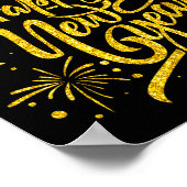 Happy New Year 2026 Funny New Years Eve Party Men Poster (Hoek)