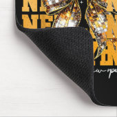 Happy New Year 2026 Gold Coquette Bow Disco Ball C Muismat (Hoek)