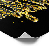 Happy New Year 2026 Gold Leopard Countdown Party F Poster (Hoek)