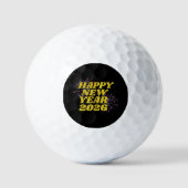 Happy New Year 2026 Golfballen (Voorkant)