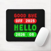 Happy New Year 2026 Goodbye 2025 Hello 2026 Matchi Muismat (Met muis)