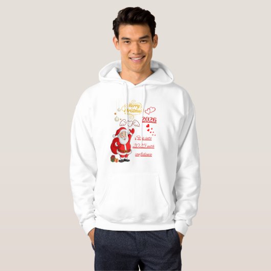 Happy New Year 2026 Hoodie (Voorkant volledig)