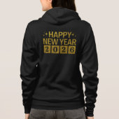 Happy New Year 2026 Hoodie (Achterkant)