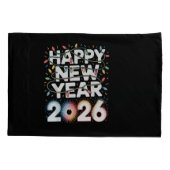 Happy New Year 2026 Kussensloop (Achterkant)