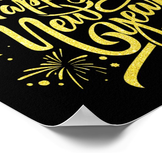 Happy New Year 2026 Loading New Years Eve Party PR Poster (Hoek)