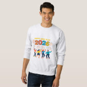 Happy New Year 2026 Men’s Holiday Gift Sweatshirt (Voorkant volledig)