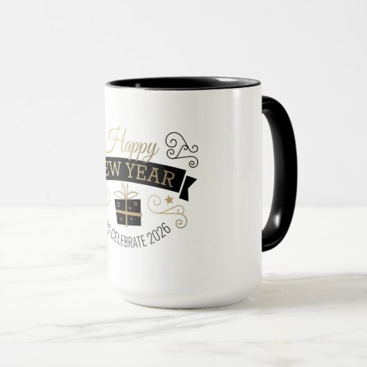 Happy New Year 2026 Mug  Mok (Voorkant rechts)