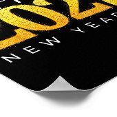 Happy New Year 2026 New Year's Eve Countdown Party Poster (Hoek)