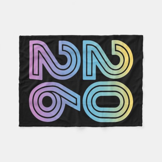 Happy New Year 2026 New Years Eve  Fleece Deken (Voorkant (Horizontaal))