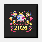 Happy New Year 2026 New Years Eve Party Countdown  Magneet (Voorkant)
