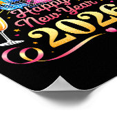 Happy New Year 2026 New Years Eve Party Countdown  Poster (Hoek)