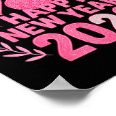 Happy New Year 2026 Nk Bow Coquette Family  Poster (Hoek)