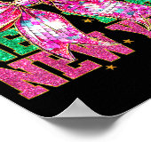 Happy New Year 2026 Nk Coquette Bow Disco Ball Cou Poster (Hoek)