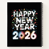 Happy New Year 2026 Notitieboek (Achterkant)