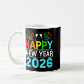Happy New Year 2026 Nye Party - Funny New Years Ev Koffiemok (Links)