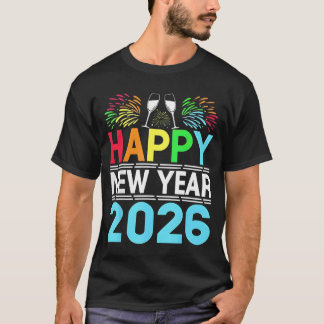 Happy New Year 2026 NYE Party - Funny New Years Ev T-shirt