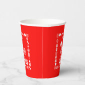 Happy New Year 2026 Papieren Bekers (Rechts)