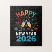 Happy New Year 2026 Party Funny New Years Eve 2026 Legpuzzel (Verticaal)