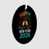 Happy New Year 2026 Party Funny New Years Eve 2026 Ornament (voorkant)