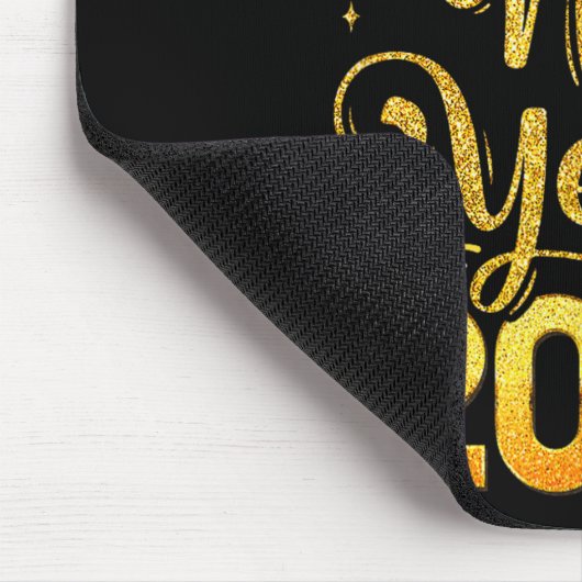 Happy New Year 2026 Party New Years Eve Holiday  Muismat (Hoek)