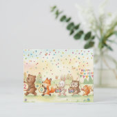 HAPPY NEW YEAR 2026 Postcard Briefkaart (Staand voorkant)