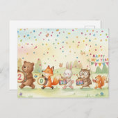 HAPPY NEW YEAR 2026 Postcard Briefkaart (Voorkant / Achterkant)