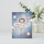 HAPPY NEW YEAR 2026 Postcard Briefkaart (Staand voorkant)